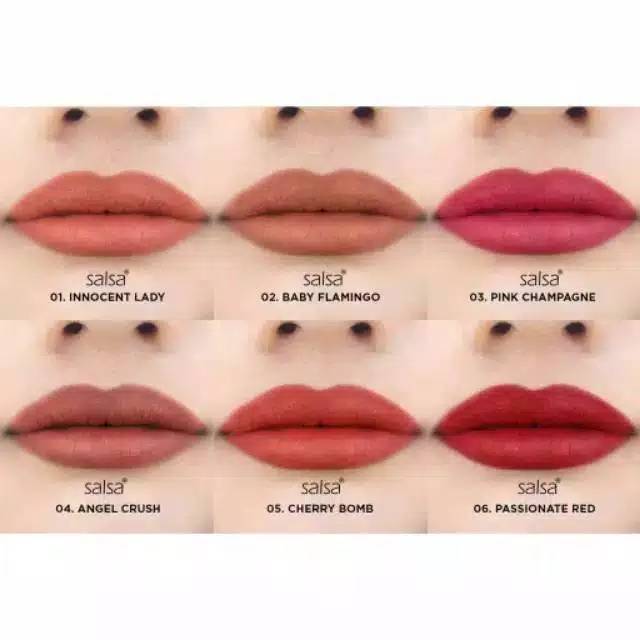 Lip Cream Salsa Dynamatte Shopee Indonesia