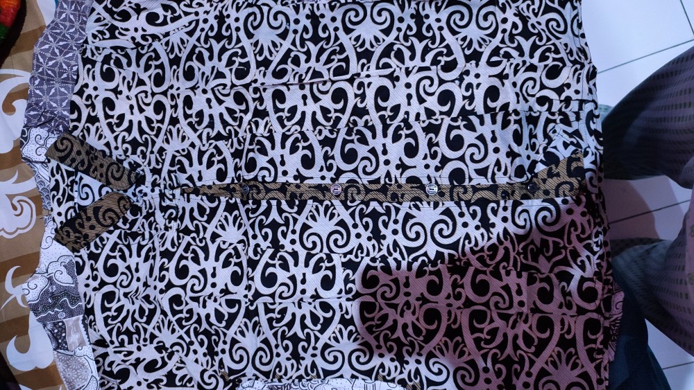 Atasan Batik Dolby Dolbi Dobby Doby Tenun Sutra Tulis Halus Katun Atbm Baron ,sarombit Atasan