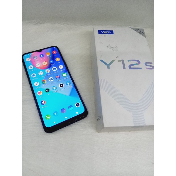 Vivo Y12s Ram 3 Rom 32GB(SECOND) seken BEKAS MURAH LENGKAP KEREN ELEGANT