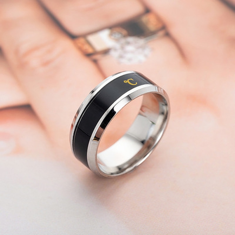 Cincin Jari Bahan Stainless Steel Untuk Pria Dan Wanita