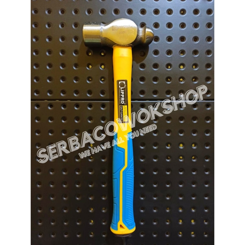 Lippro Palu Konde 32 Oz Ballpoint Hammer Gagang Fiber Termurah Berkualitas