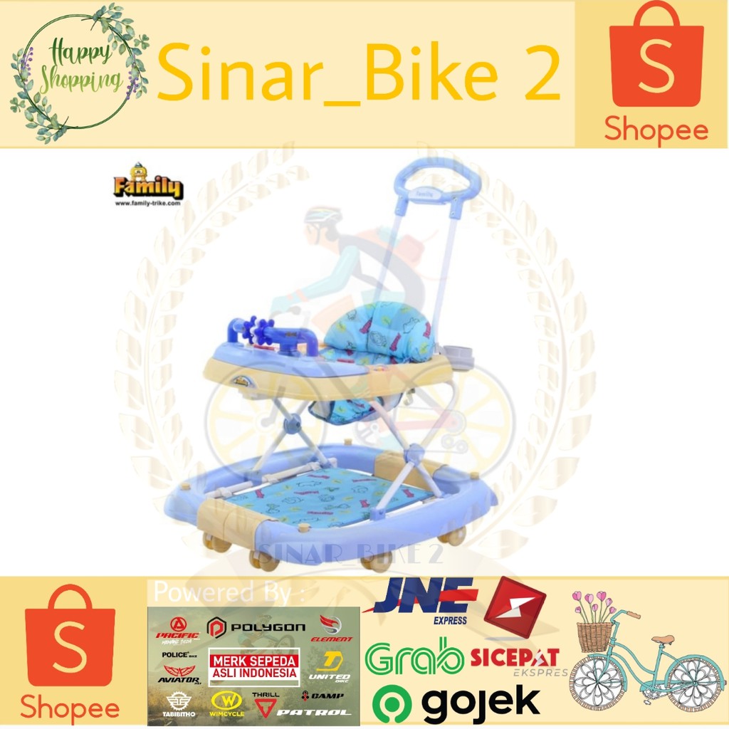 Baby Walker Family Seri Mobil Bw-2017