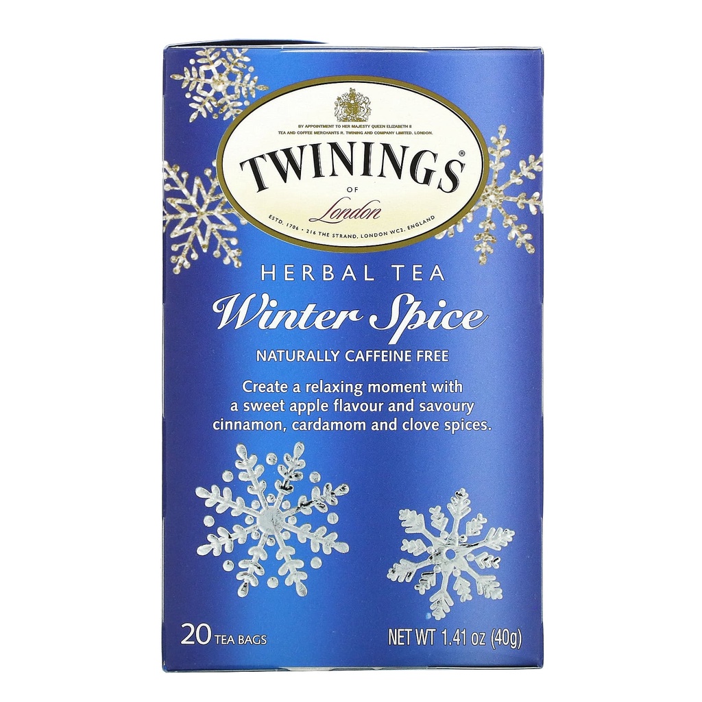 

Twinings Herbal Tea Winter Spice Relaxing Moment 20 x 2 Gram