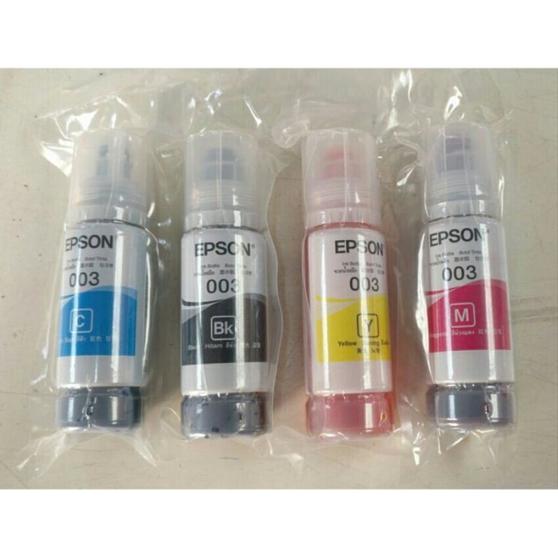 Jual Tinta Epson 003 Original Losepack Indonesiashopee Indonesia 5494