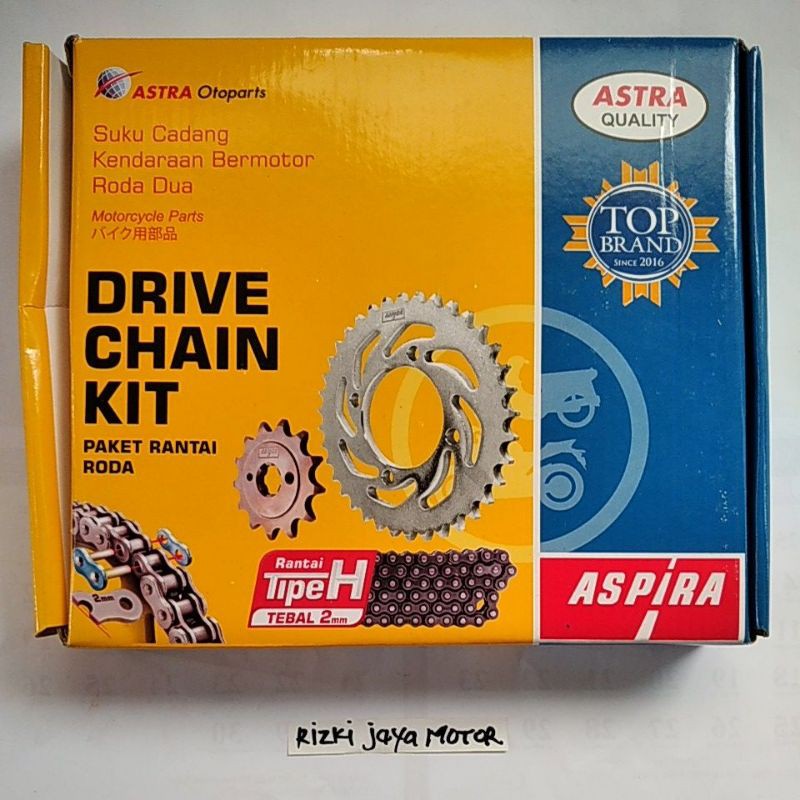 Gir set gear paket supra fit new ASPIRA