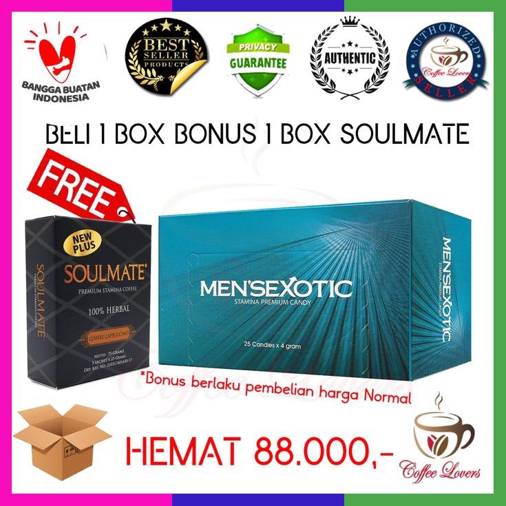 Mensexotic Candy Permen Stamina Isi 25 Pcs