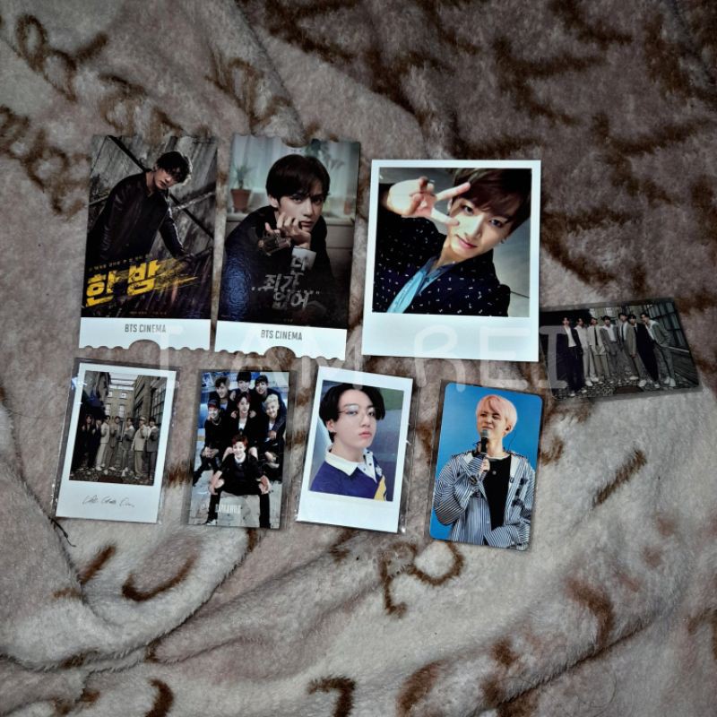 BTS JIMIN WINGSTOUR DVD JUNGKOOK POLA WING PHOTOCARD BUNDLE
