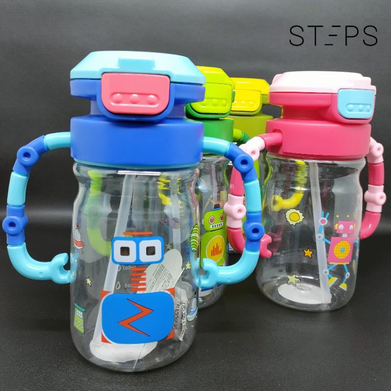 Botol Minum Anak Karakter Robot 450ml