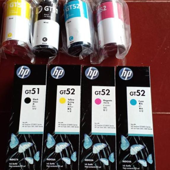 Tinta HP GT 51 GT51 & GT 52 GT52 Compatible