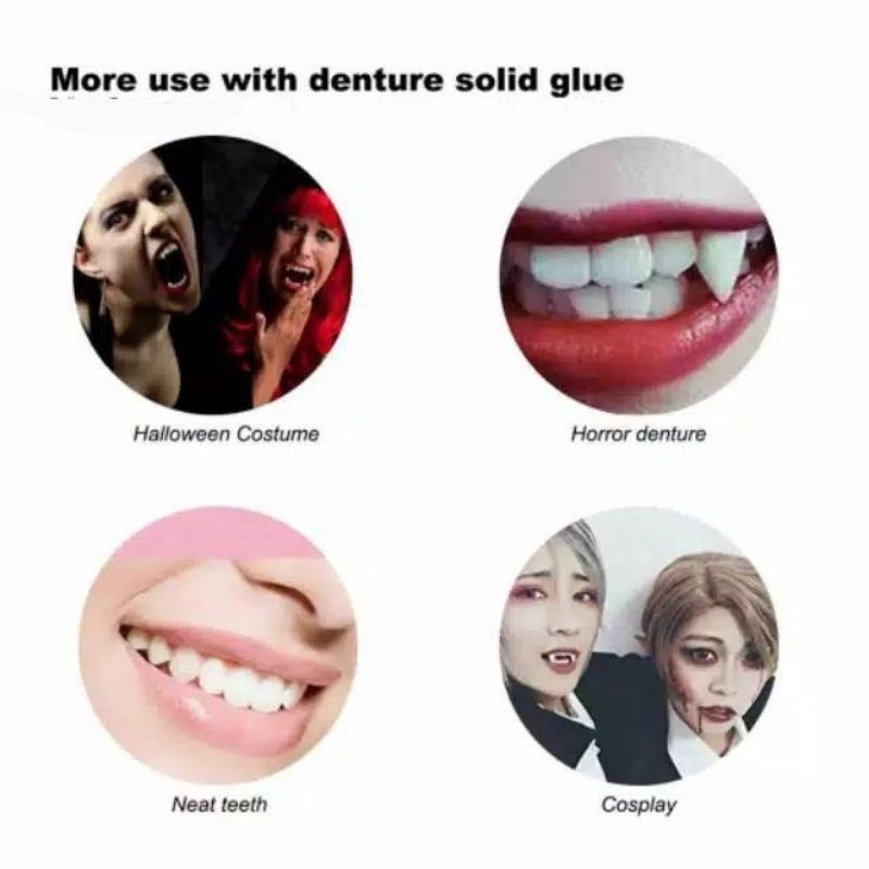 DIY TOOTH gigi palsu sementara / bisa dibentuk sendiri / veener sementara / lem gigi / temptooth