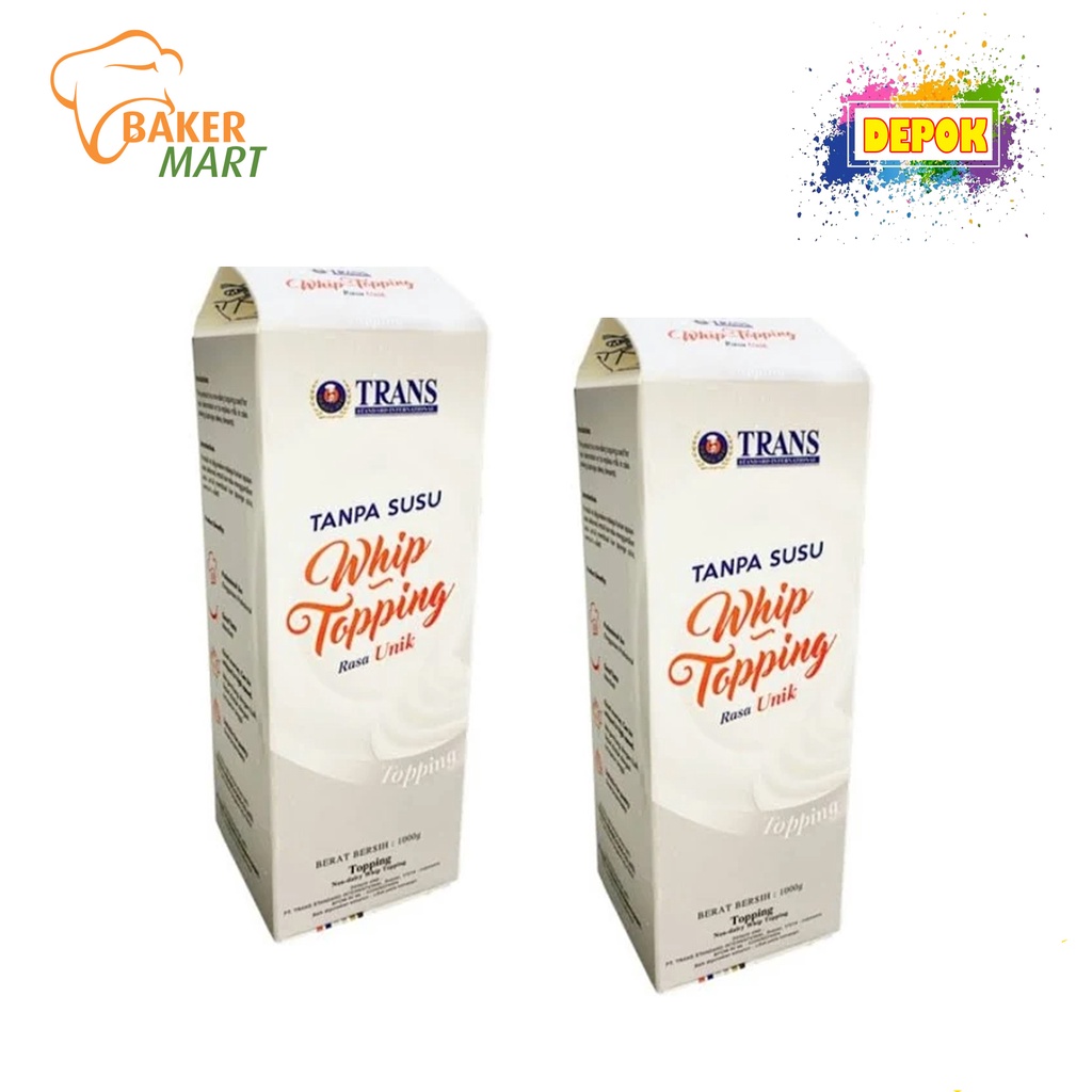 

Trans Whip Topping SIlver 1L