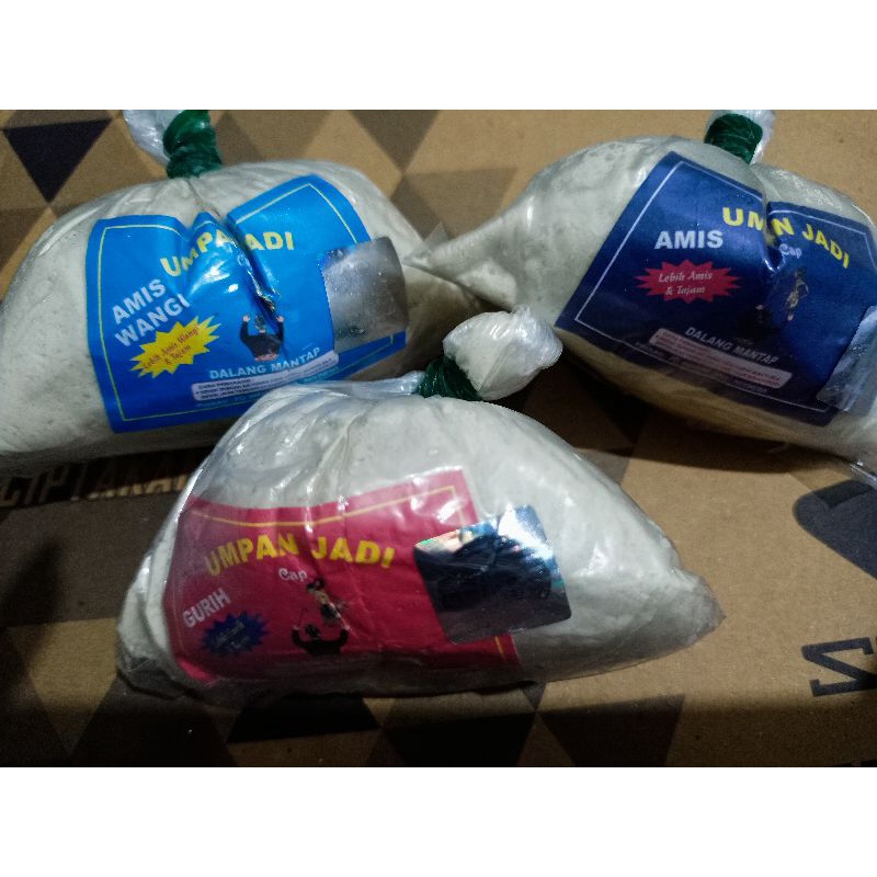 Wayang mantap umpan jadi