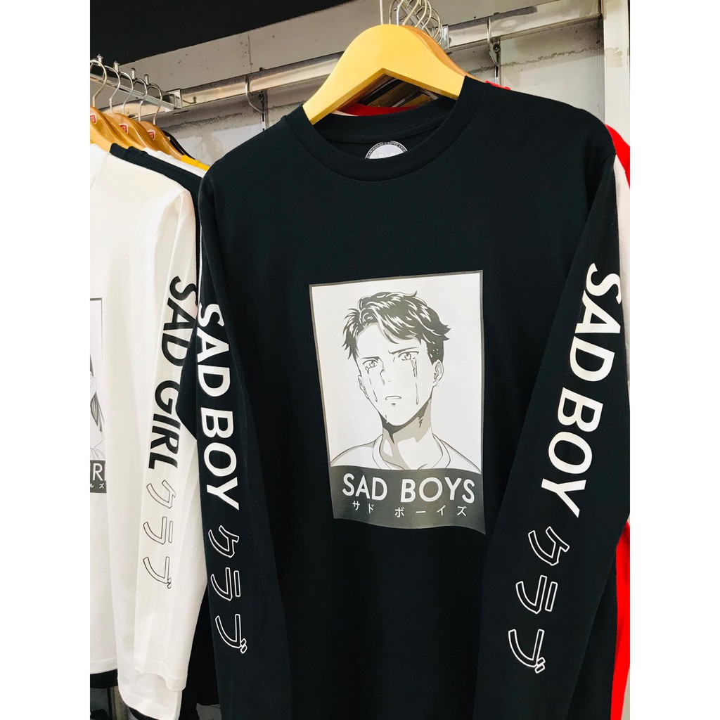 Longsleeve Sad Boy Club Black