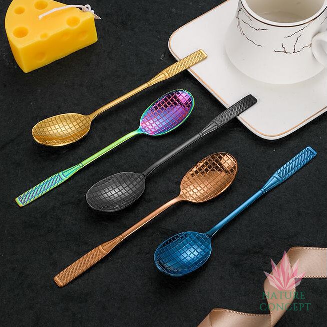 Sendok Unik Raket Racket Spoon Sendok Anak Teh Kopi Gift