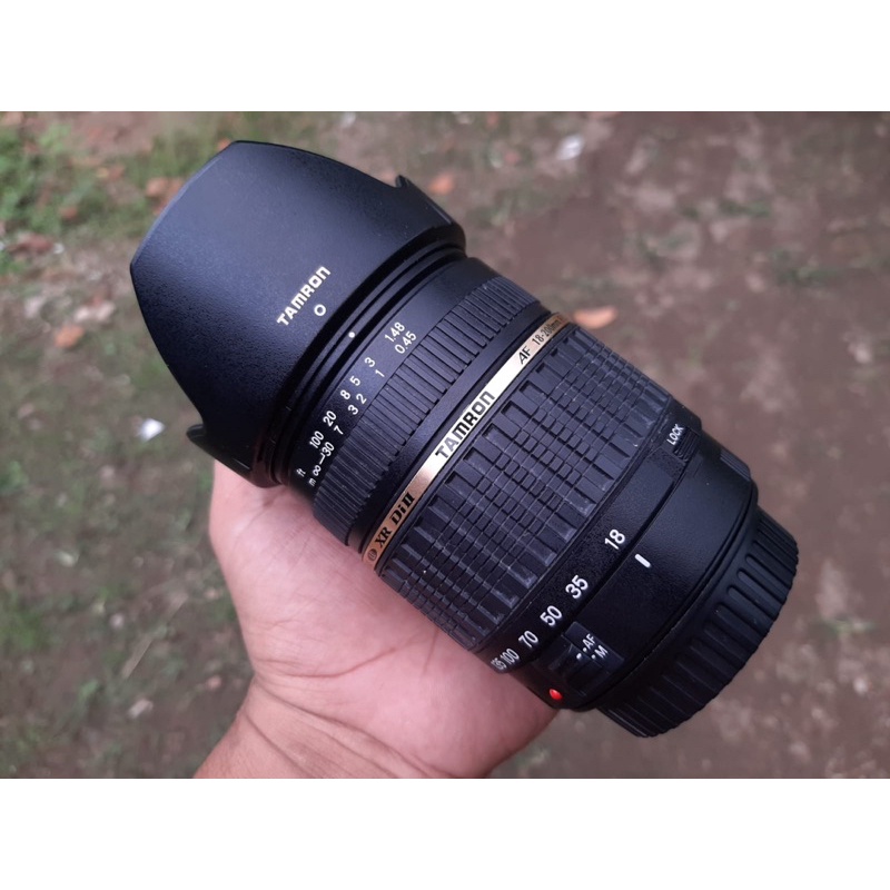 Lensa Tamron 18-200mm For Canon