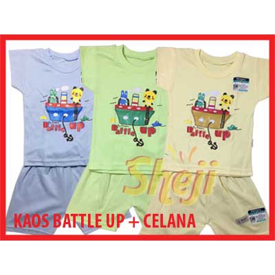 1 SET KAOS OBLONG DAN CELANA PENDEK RIDGES TERMURAH....