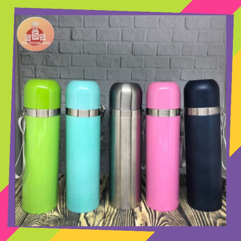 botol tremos polos stainless dengan cangkir 500mili