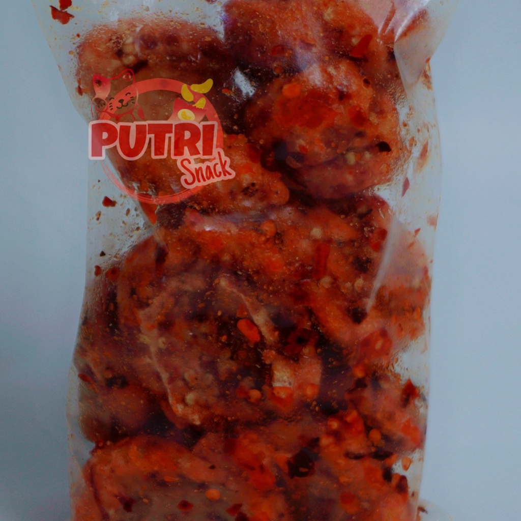 Cuankie Tahu Bumbu Seblak Kering 5 Buah Extra Daun Jeruk
