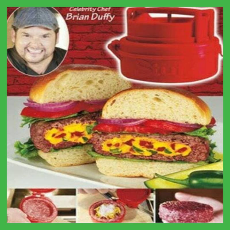 NEW BURGER MAKER / ALAT CETAKAN BURGER / STUFZ STUFFED