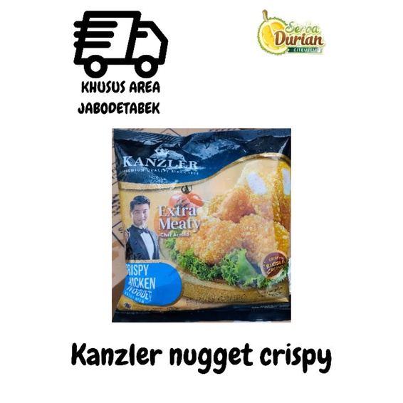 

KANZLER CRISPY CHICKEN NUGGET 450gr