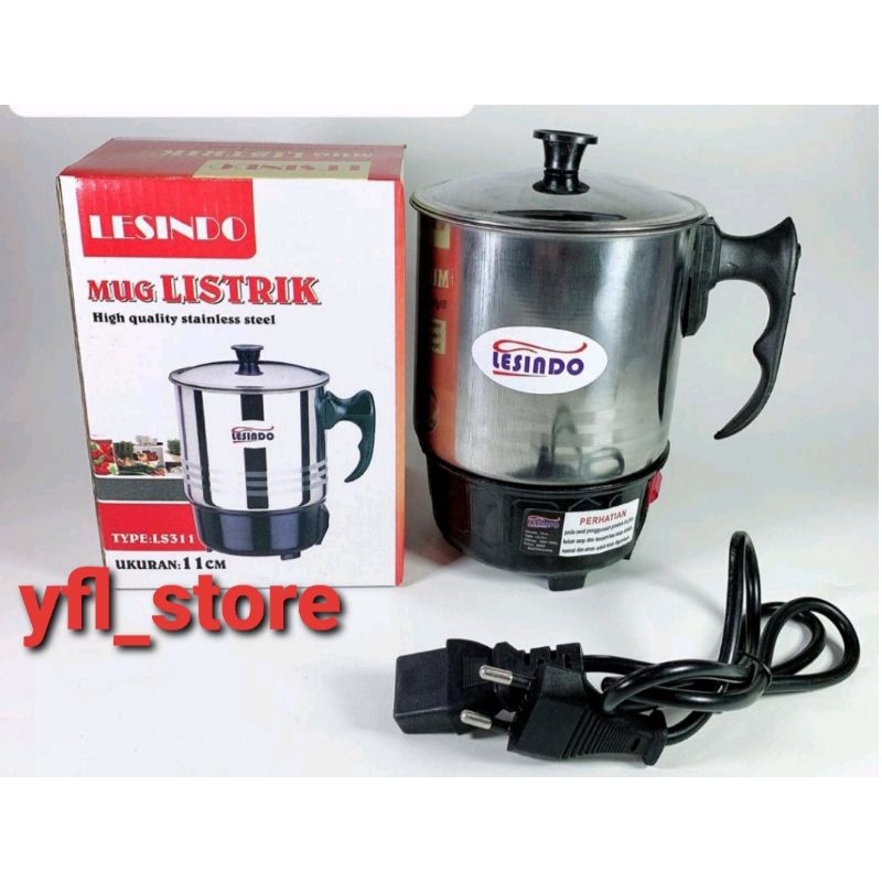 MUG LISTRIK STAINLESS 11CM LS 311