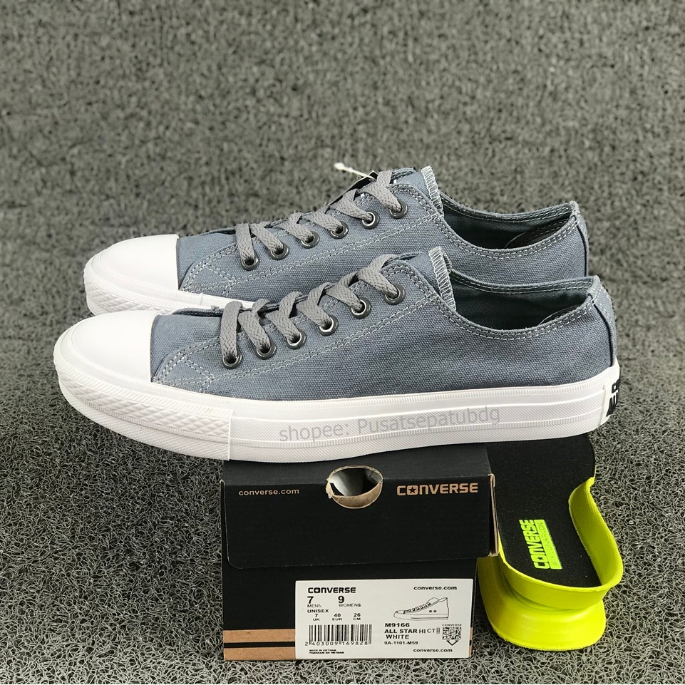 Converse Chuck Taylor All Star Low Grey Lunarlon