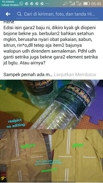 R-CLEAN OBAT/PEMBERSIH JAMUR KAIN 120ML