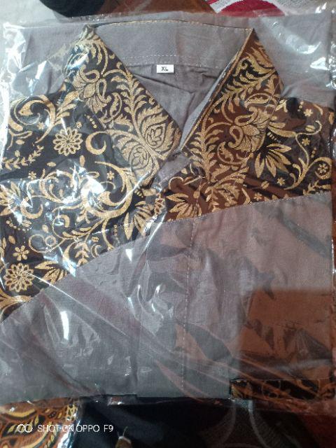 Kemeja Batik Pria Ppbtk07 Lengan Pendek/kemejabatikpria/kemejapria/batikpria/batikcasual/batikmodern