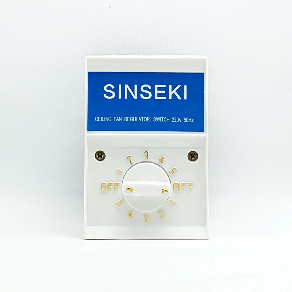 SSK Switch Kipas Angin Plafon Model Bulat Atau Kotak Baling Besi / Saklar Ceiling Fan