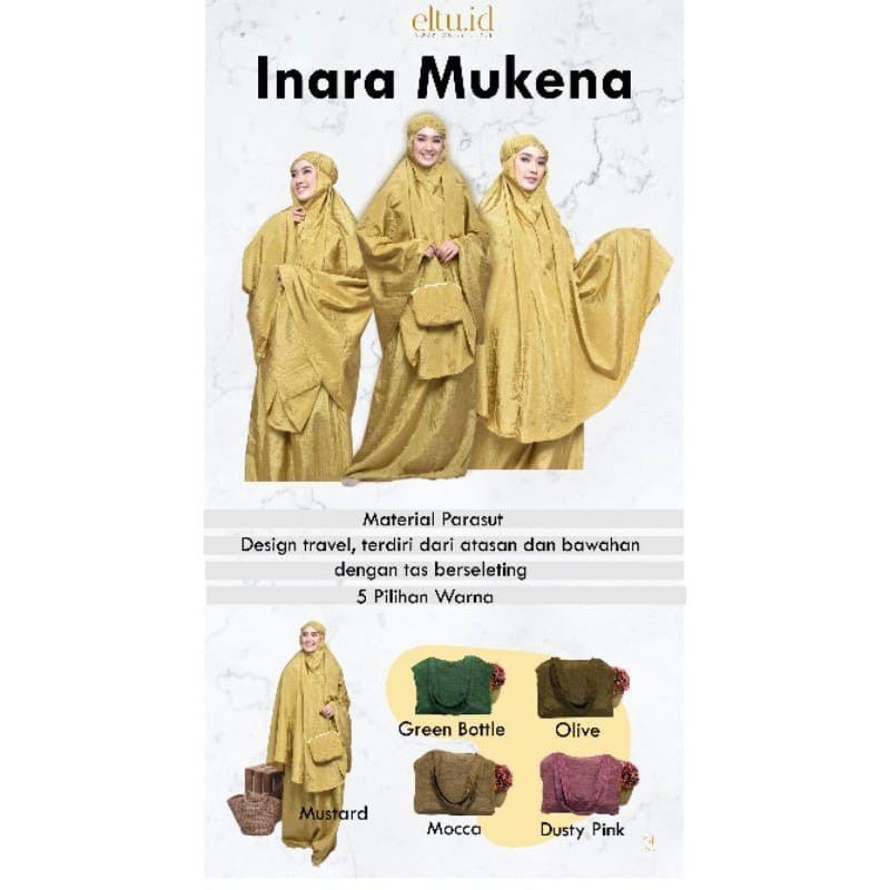 Mukena Parasut Inara Jumbo New