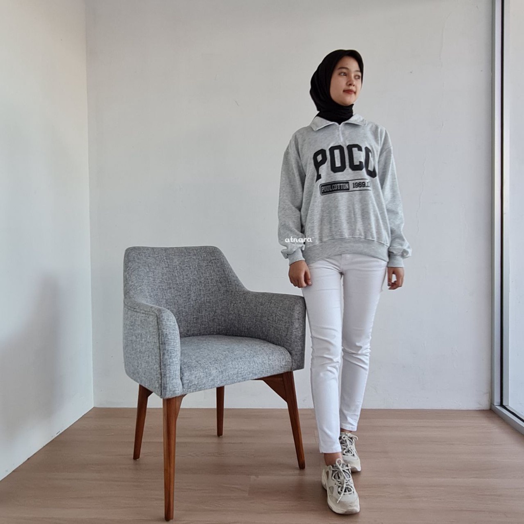 Nara Grosir - Poco Cotton l Sweater Pria dan Wanita