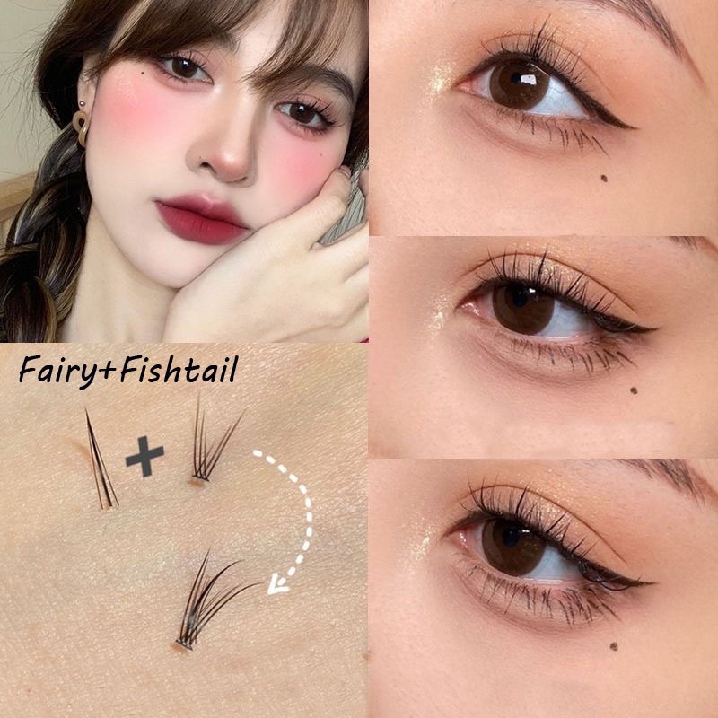 THINKERBELL FAIRY LASHES MIX 3 - Upper False Eyelashes Fairy Tail Eyelashes Like a Doll Sexy Eyelash Extension Superio Eye Lashes