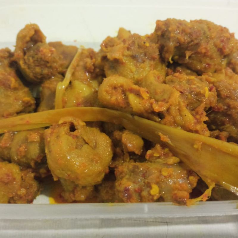 

rica rica leher kepala bebek pedas gurih murah 1 kg