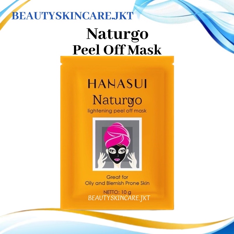 HANASUI Naturgo Peel Off Masker Ecer / Box