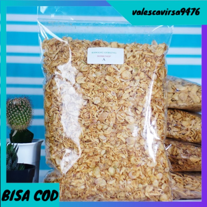 

⭐BISA COD⭐ 1Kg Bawang Merah Goreng Sumenep Kiloan GRADE A