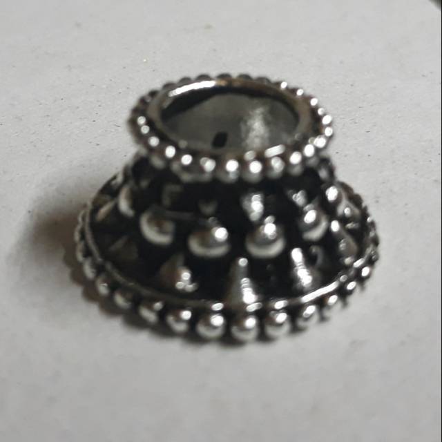 Mendak keris model Jogja warna perak, tembaga, perak bakar dan tembaga hitam