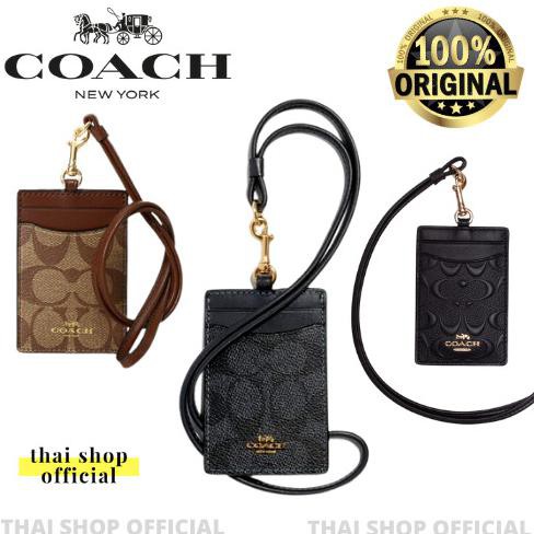 

BEST SALE (100% ORIGINAL) COACH Lanyard ID Card Holder Fullset - Pilih Varian