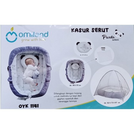 Kasur Tidur Bayi + Kelambu Tempat Tidur Bayi Omiland OYK 1141