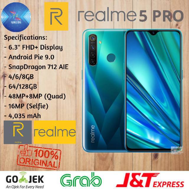 Realme 5 Pro Ram 4gb Rom 128gb 8 128 4 128 Garansi Resmi Realme 1 Tahun Shopee Indonesia