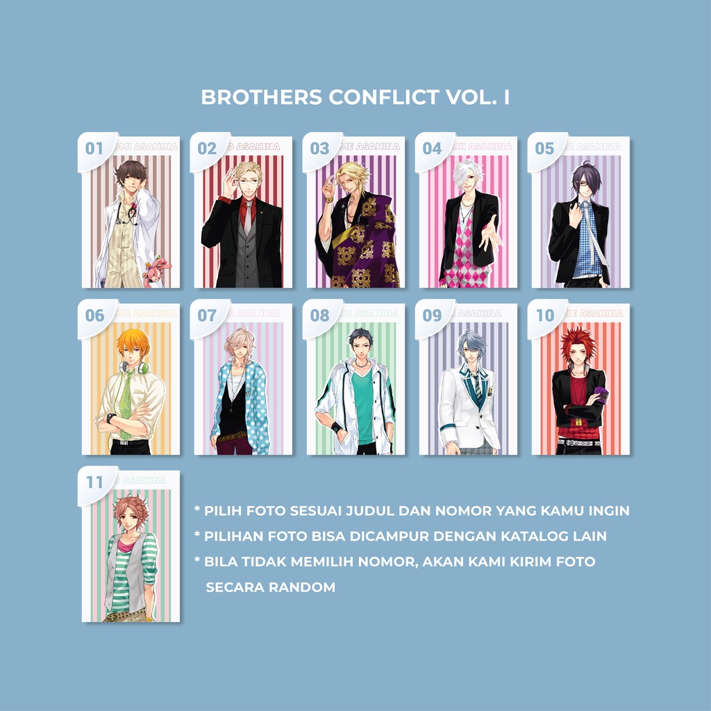 Photocard Brothers Conflict Vol. I