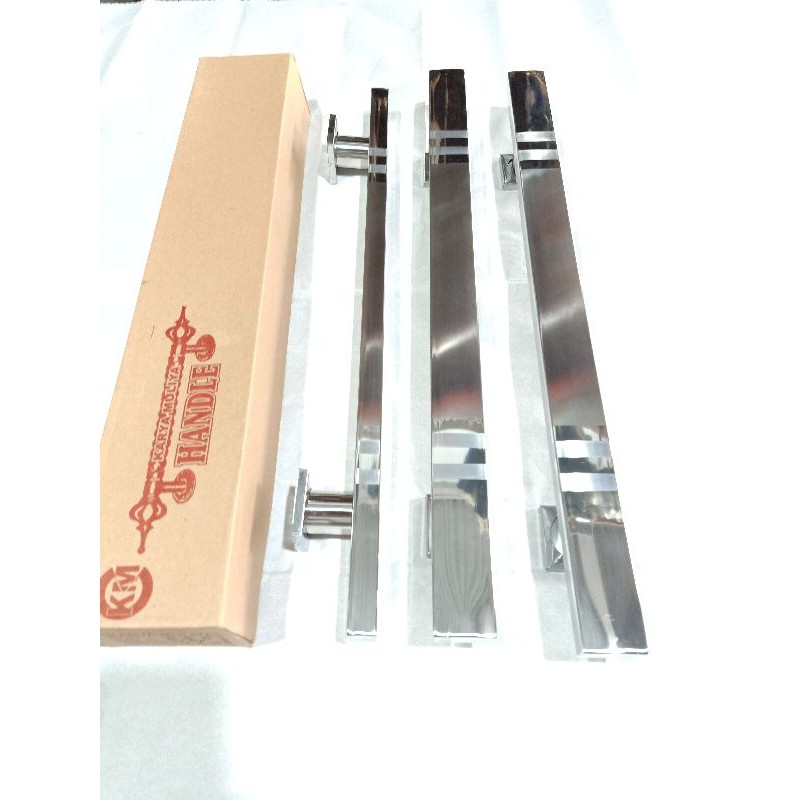 HANDLE PINTU MINIMALIS KOTAK STAINLESS / HANDLE TARIKAN PINTU MINIMALIS 60CM
