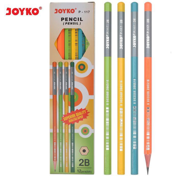 

Pencil / Pensil Joyko P-117 / 2B / 1 BOX 12 PCS