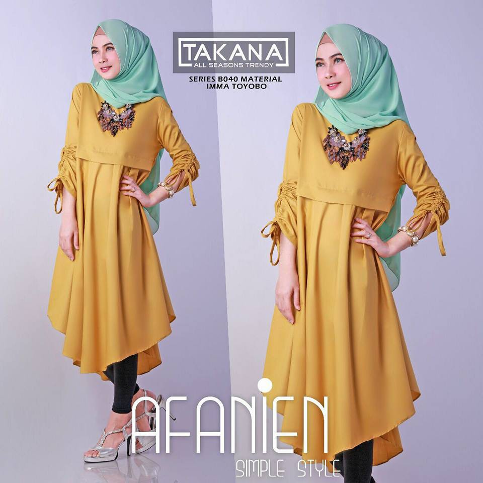 [Best Seller] Gamis Nibras NB 141 Promo Diskon 10% Ready Warna Hitam Navy Abu Tua Abu Muda dan Marun