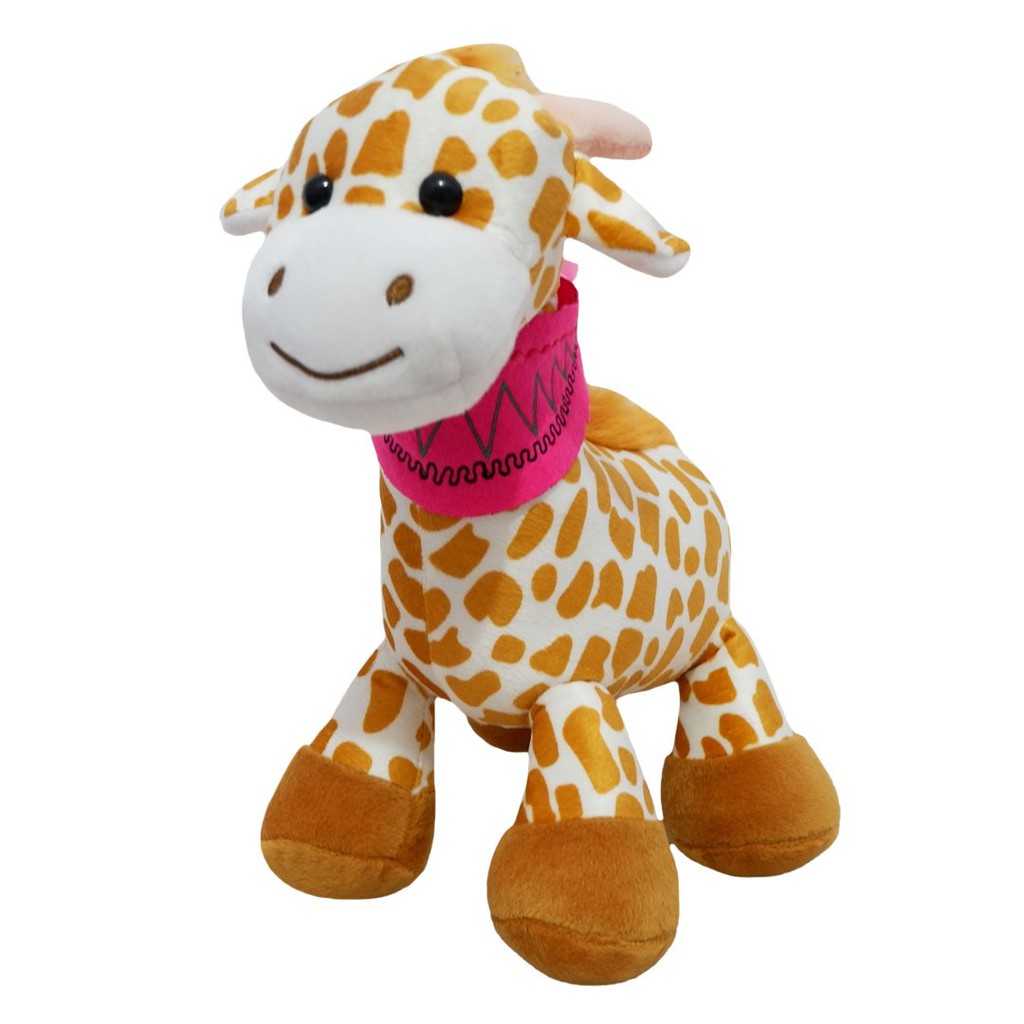 Boneka Jerapah Istana Boneka Giraffe W/Syal L girafe plush animal anak laki cowo hadiah lucu