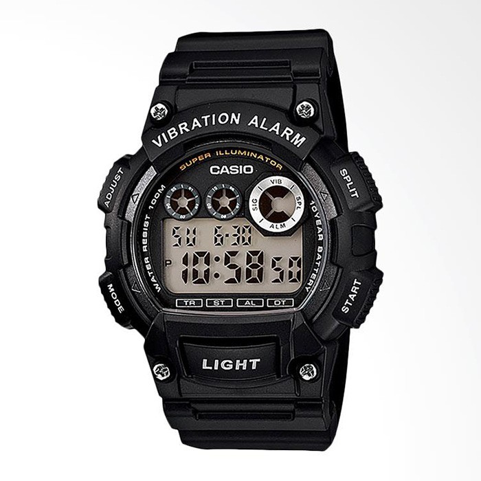 ARLOJI JAM TANGAN DIGITAL - CASIO SPORT SPORTY SPORTS ILLUMINATOR ORIGINAL ORI W-735H-1AVDF - W 735H