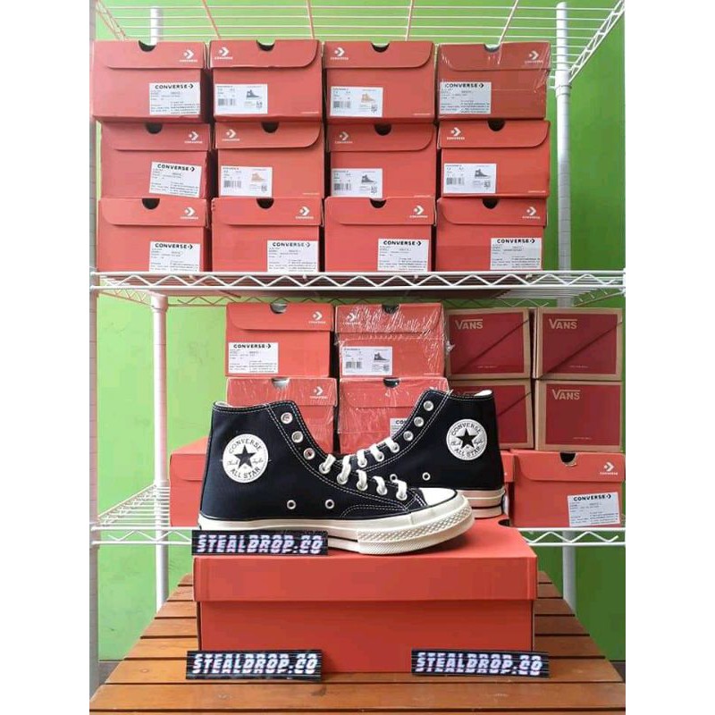 Converse 70s High Black egret ORIGINAL 1jt% RESMI PT.MAP distributor Resmi Indonesia