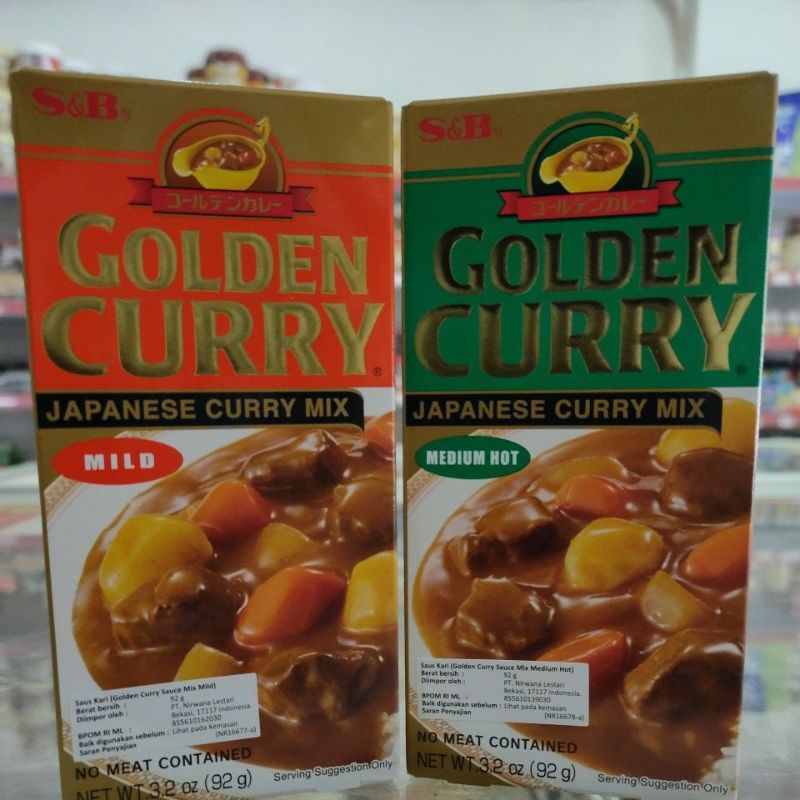 

S&B Golden Curry Japanese Curry Mix 92gr