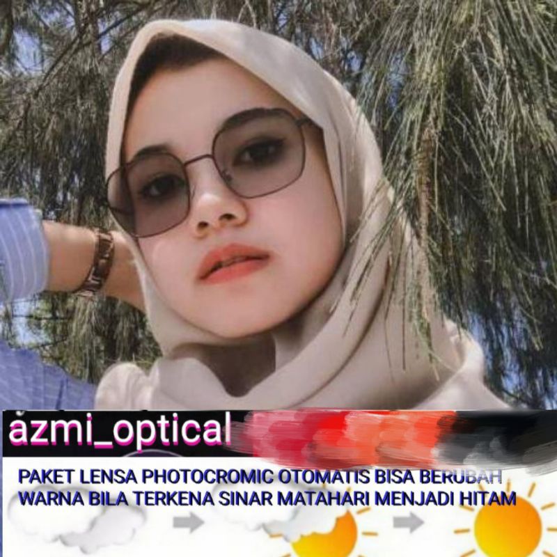 KACAMATA 1318 pAKET LENSA PHOTOCROMIC