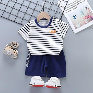 hb KIDS SUIT PENDEK Setelan Anak Bahan Kaos Lengan 