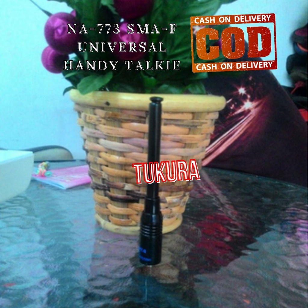 Antena HT Panjang Nagoya NA-773 SMA-F Universal handy talkie Baofeng